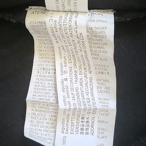 Zara Fringe Jean jacket size M - Picture 10 of 13